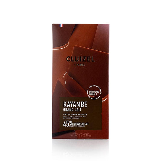 Plantageschokolade Kayambe 45 % mælk, Michel Cluizel (12245), 70 g