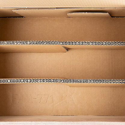 Vinpræsentationsæske, "Wood", til 6 flasker à 0,75 l, 1 stk