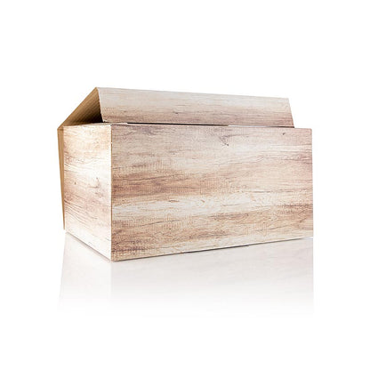 Vinpræsentationsæske, "Wood", til 6 flasker à 0,75 l, 1 stk