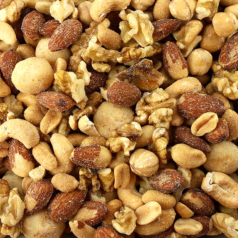 Gewürzgarten Premium Barsnacks Nødder & Kerner Mix, saltet, 1 kg