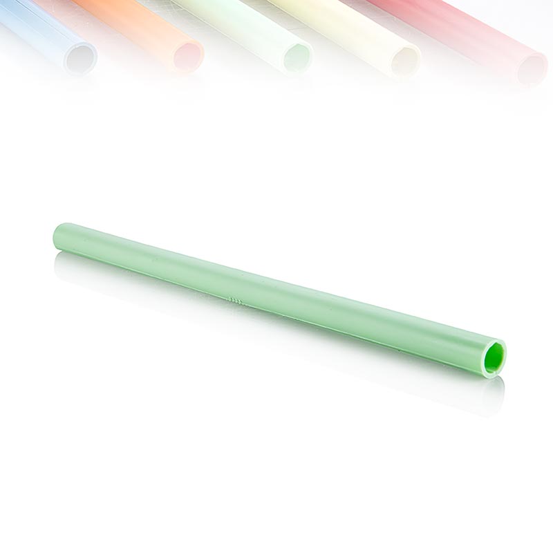 ClickStraw - Genanvendeligt sugerør, grønt, 10 stk