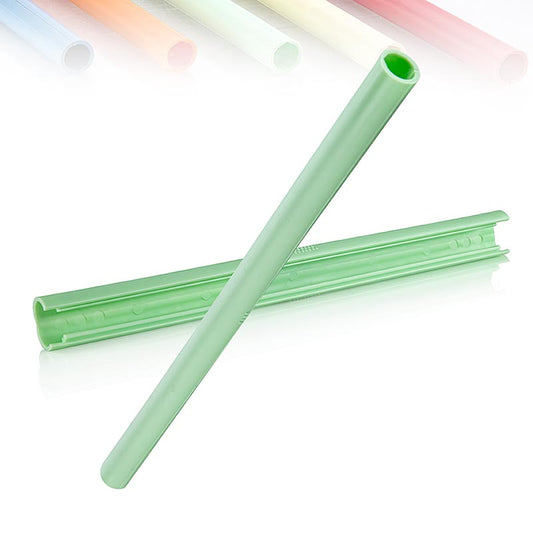 ClickStraw - Genanvendeligt sugerør, grønt, 10 stk