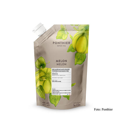 Ponthier melonpuré (Charentais), med sukker, 1 kg
