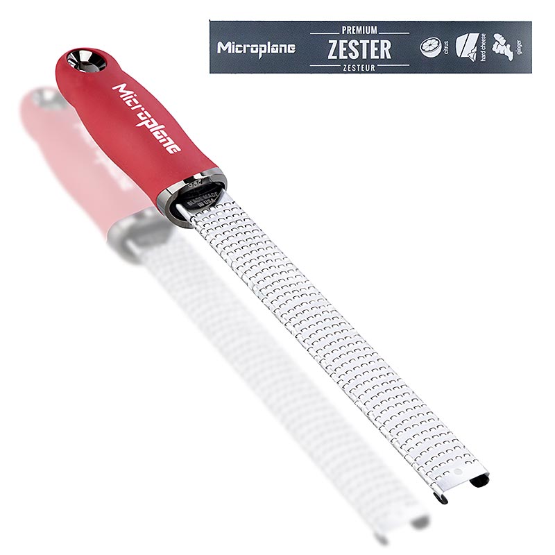Premium Classic - stav, zestriv, håndtag granatæble-rød /soft-touch, 1 stk