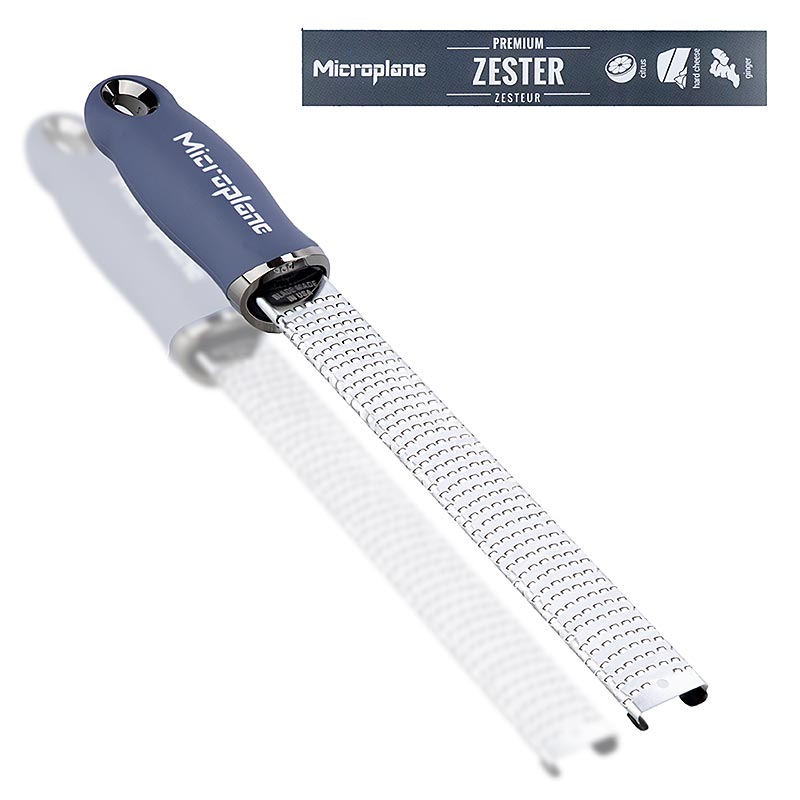 Microplane Classic-rivejern, Zester Denimblau 46223 (Zester grater), 1 stk.