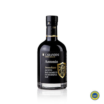 Carandini Aceto Balsamico Modena g.g.A., Antonio, invecchiato (gaveæske), 250 ml