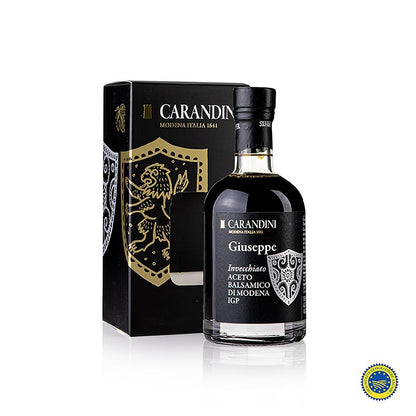 Carandini Aceto Balsamico Modena g.g.A., Giuseppe, invecchiato (gaveæske), 250 m