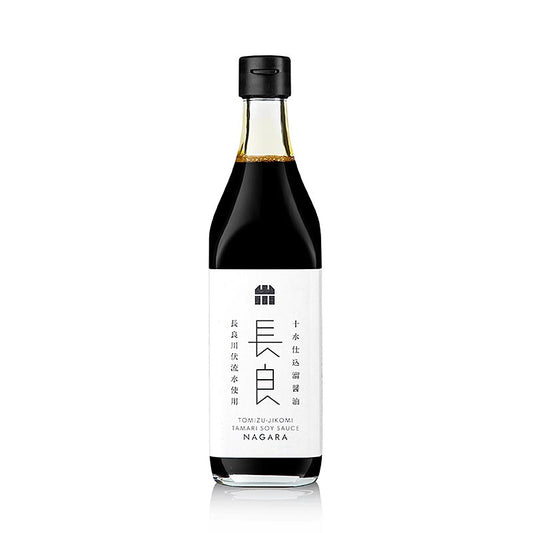 Sojasauce - Tamari, 2 år i træfad, Nagara, 500 ml