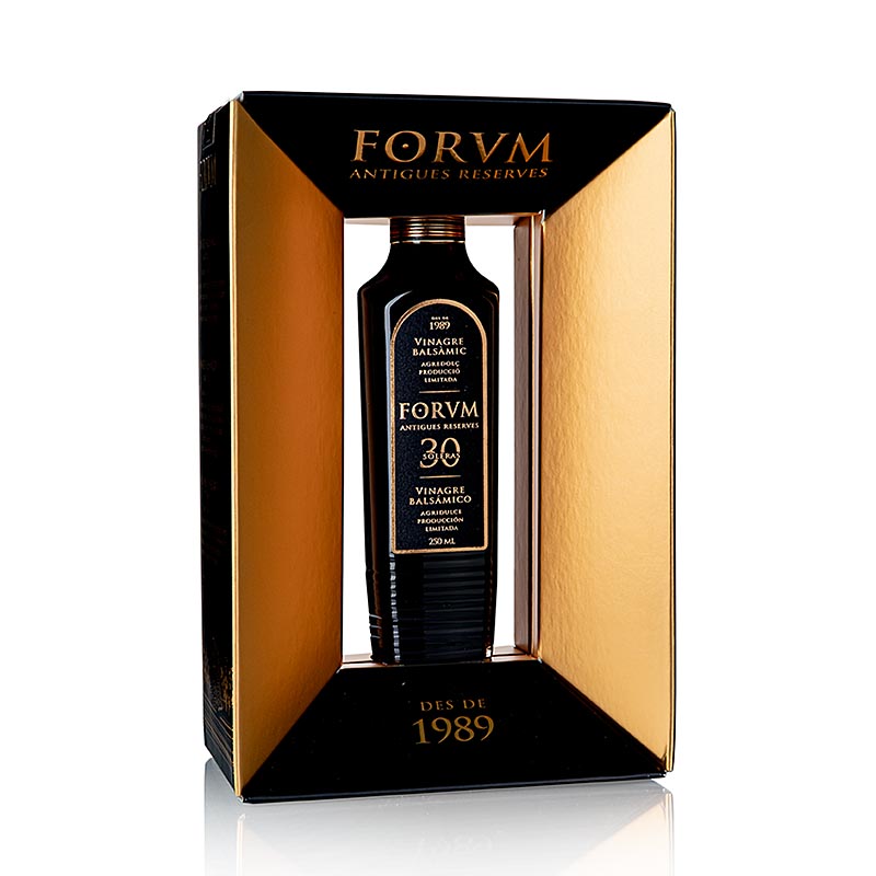 FORVM ANTIGUES RESERVES Cabernet-eddike (30 år modnet i træfade efter Solera-met