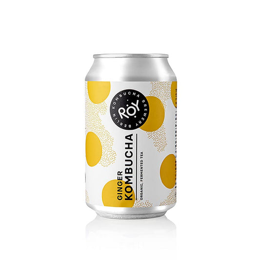 ROY Ginger Kombucha Berlin, økologisk, 330 ml