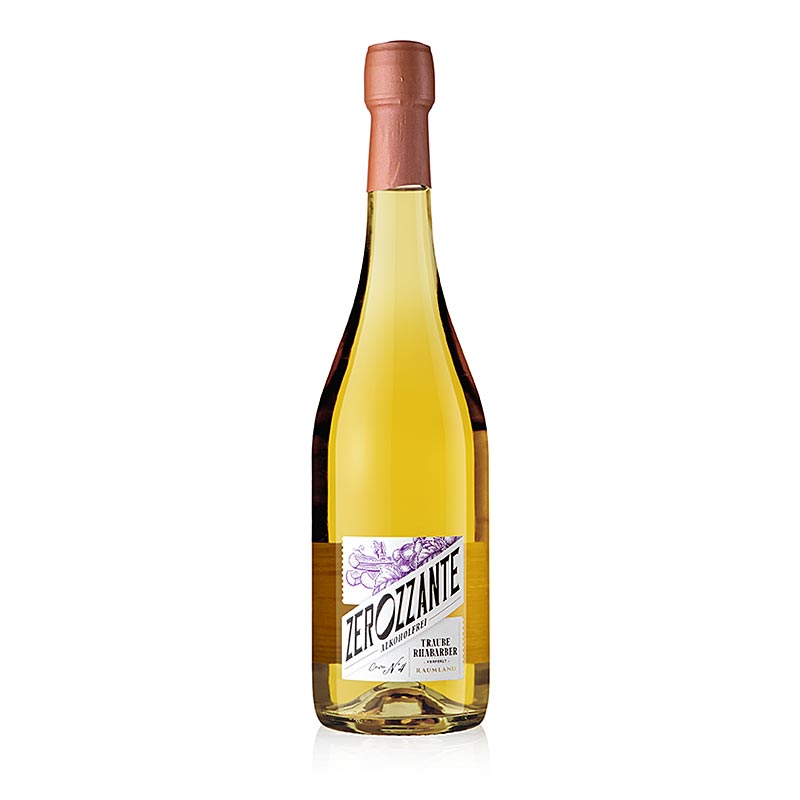 Raumland Zerozzante - Cuvée No. 4 druer rabarber Secco, alkoholfri, 750 ml