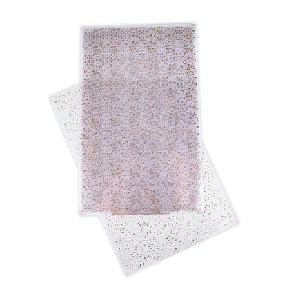 Aftræksfolie "Paris Bronze" (guldgule pletter) til chokolade, 40x25 cm, 1 stk