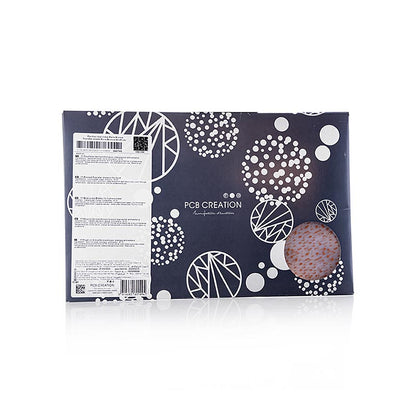 Aftræksfolie "Paris Bronze" (guldgule pletter) til chokolade, 40x25 cm, 1 stk
