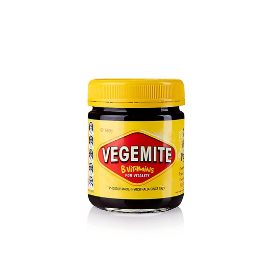 Vegemite – koncentreret gærekstrakt, krydderipasta som smørbart pålæg, 560 g