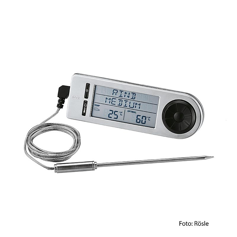 Rösle Digital BBQ-termometer (kernetemperaturmåler / -20-250 °C) (25086), 1 stk