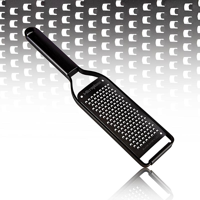 Microplane Black Sheep-rivejern, Coarse Grater, sort rustfrit stål (43000), 1 st