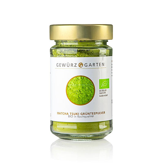 Gewürzgarten Matcha Tsuki, grøn te i madlavningskvalitet, økologisk, 90 g