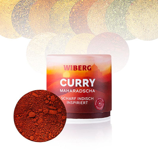 Wiberg Curry Maharadscha, stærk indisk-inspireret krydderiblanding, 75 g