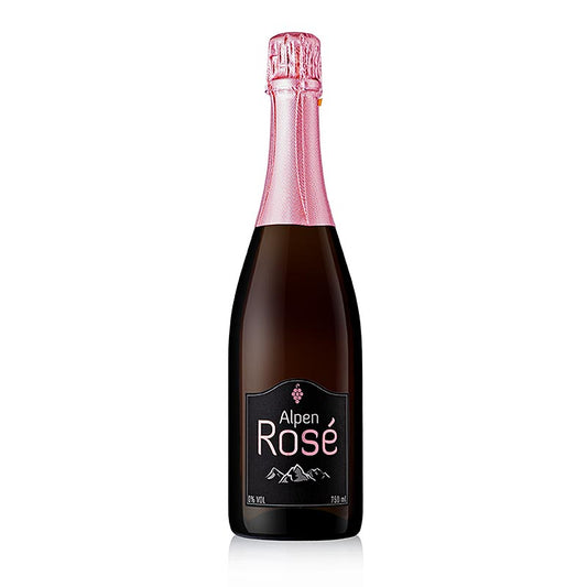 Alpen Rose mousserende vin fremstillet af alkoholfri vin (sekt), alkoholfri, 750 ml