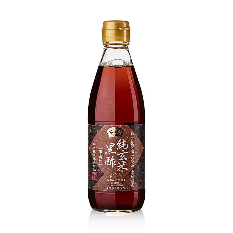 Riseddike - Kurosu - Sort eddike af brun ris, 360 ml