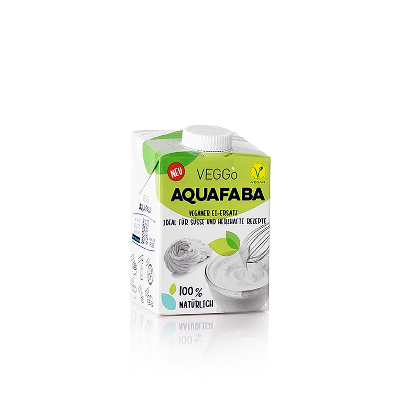 Aquafaba, vegansk æggehvideerstatning af kikærter, 500 ml