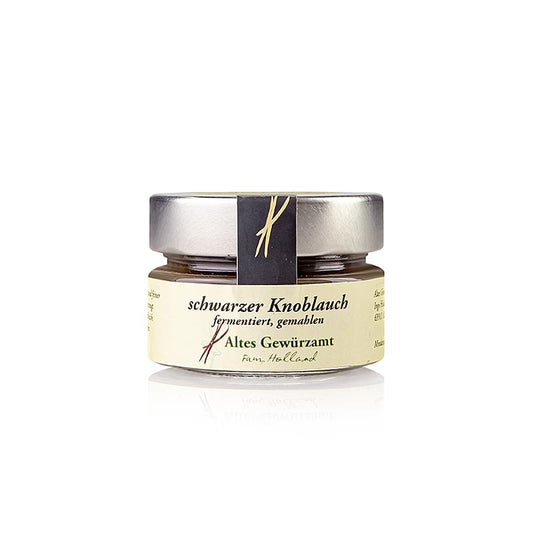 Sort hvidløg, malet, fermenteret, Altes Gewürzamt, 25 g