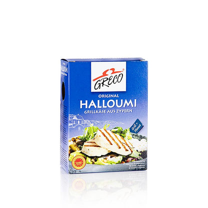 Halloumi – grillost fra Cypern, lavet af fåre-, ged- og komælk, GRECO, 200 g