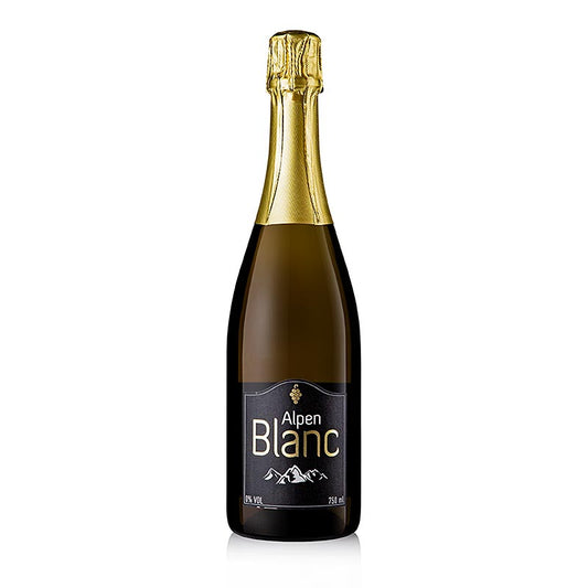 Alpen Blanc mousserende vin fremstillet af alkoholfri vin (sekt), alkoholfri, 750 ml