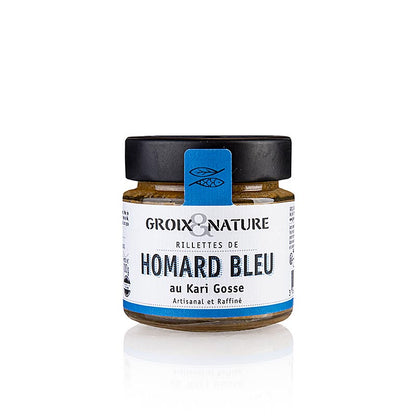 Hummer-rillettes med Kari Gosse (bretonsk karry), Groix & Nature, 100 g