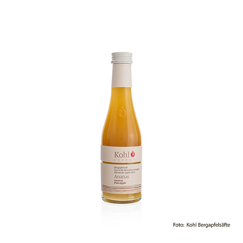 Kohl Cuvée bjergæblejuice + ananas, 200 ml
