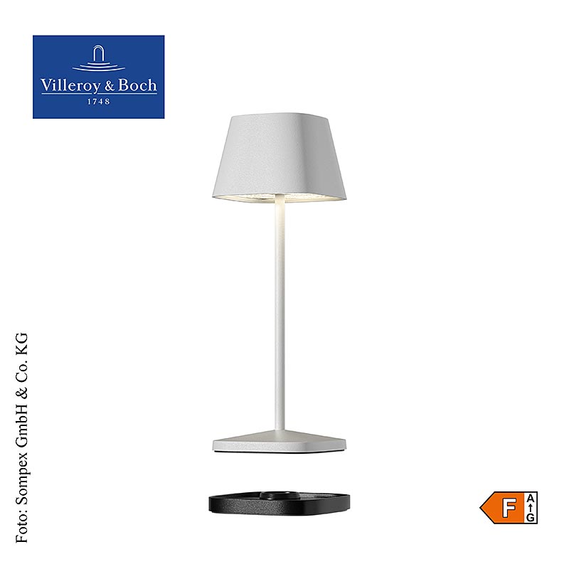 Bordlampe "Neapel MICRO", med batteri, 20x6,5x6,5 cm, 1 St