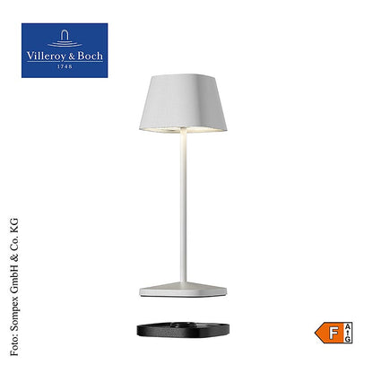 Bordlampe "Neapel MICRO", med batteri, 20x6,5x6,5 cm, 1 St
