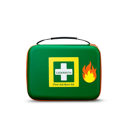 Cederroth - First Aid Burn Kit, førstehjælpskasse til forbrændinger (51011013), 1 St