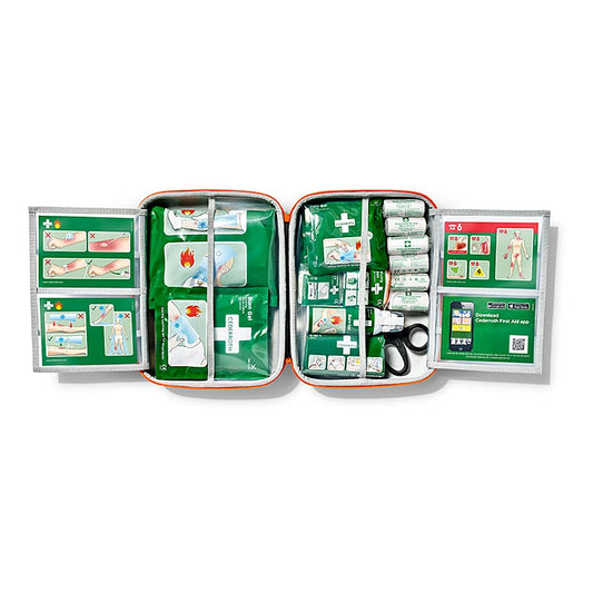 Cederroth - First Aid Burn Kit, førstehjælpskasse til forbrændinger (51011013), 1 St