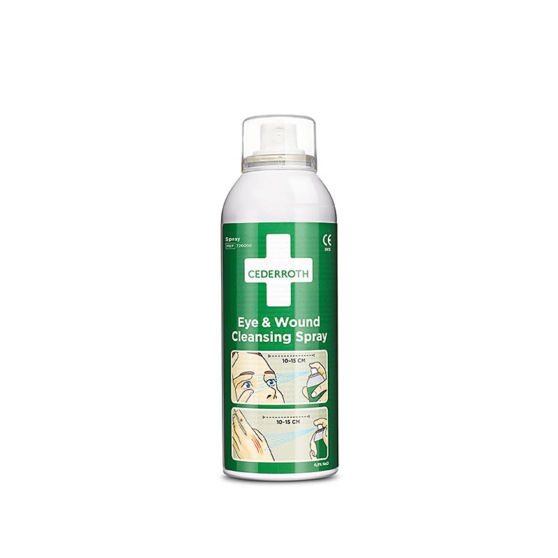 Cederroth - Eye & Wound Cleansing Spray, øjenrens (726000), 150 ml