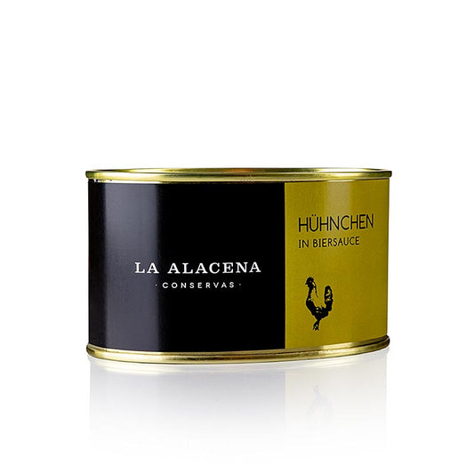 Jamoncitos de Pollo a la Cerveza – kylling i ølsauce, La Alacena, 480 g