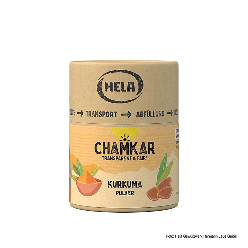 HELA Chamkar - Gurkemeje pulver, 85 g