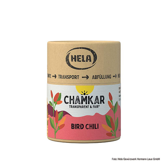 HELA Chamkar - Bird Chili (fugleøjechili), tørret, 25 g