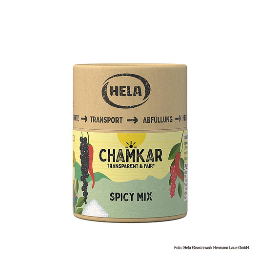 HELA Chamkar - Spicy Mix, krydderisalt, 115 g
