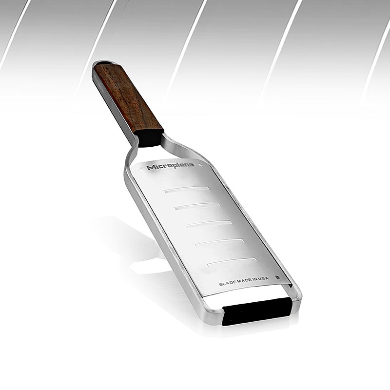 Microplane Master-serie rivejern, stort rivejern (large shaver), med træhåndtag, 1 St