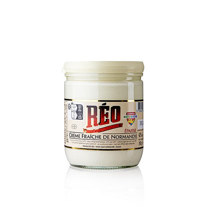 Crème Fraîche, 42 % fedt, RÉO (Creme epaisse fra Normandiet), 392 g