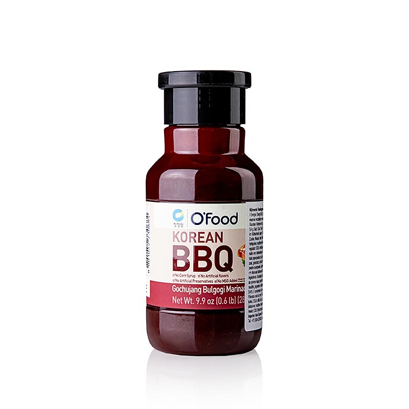 Koreansk BBQ Bulgogi-marinade Gochujang, til svinekød, O`FOOD, 280 g