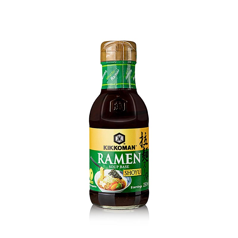 Ramen-suppebase Shoyu, Kikkoman, Japan, vegansk, 250 ml