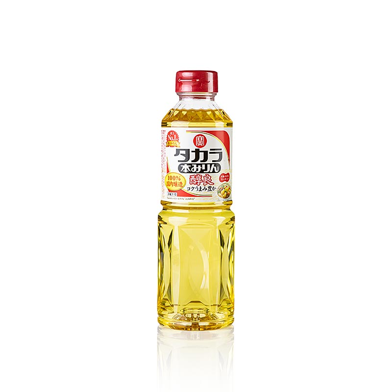 Mirin Takara Hon – sød risvin, alkoholisk krydderi, 12,9 % vol., Japan (GMO), 500 ml
