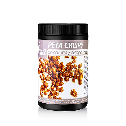 Sosa Peta Crispy, overtrukket med mælkchokolade, Knall Brause (42040), 900 g