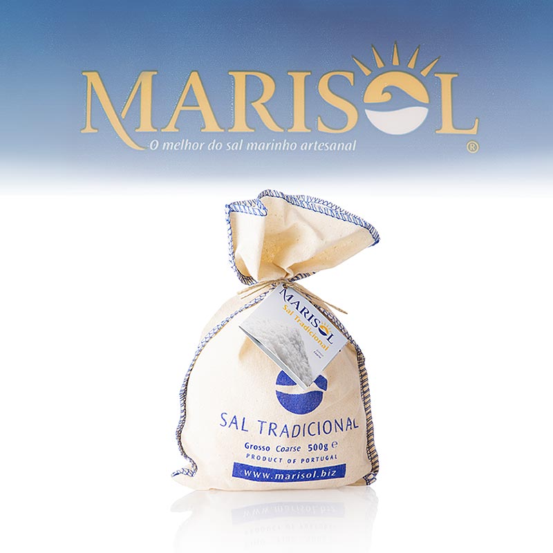 Marisol® Sal Tradicional havsalt, groft, fugtigt, CERTIPLANET-certificeret, økol