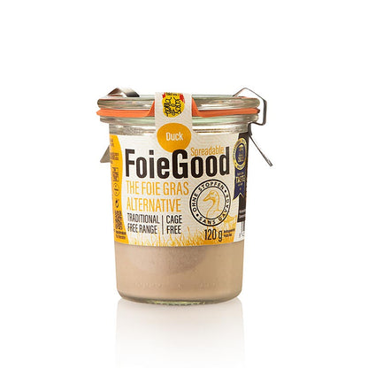 Andeleverpostej / smørbar leverpostej, FoieGood (uden prop), 120 g