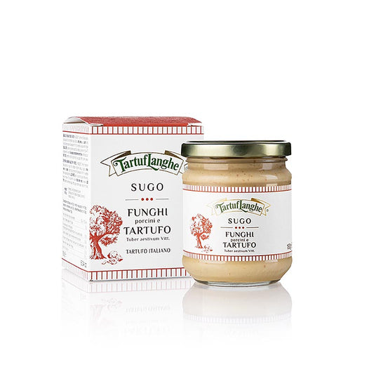 TARTUFLANGHE Porcini- og trøffelsauce, 180 g