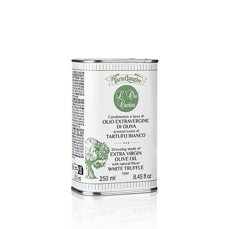 TARTUFLANGHE ekstra jomfruolivenolie aromatiseret med hvid trøffel, 250 ml