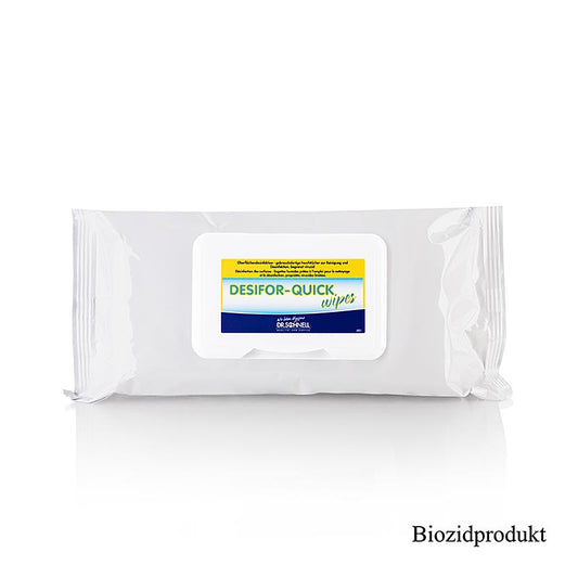 Dr. Schnell - Overfladesdesinfektion Desifor Quick Wipe desinfektionsservietter, 80 St